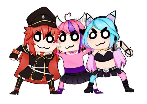 Gremlin Zentreya, Ironmouse, and Silvervale by Uxieu on DeviantArt