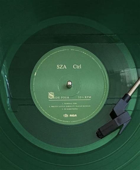 sza ctrl vinyl | Dark green aesthetic, Vinyl aesthetic, Green aesthetic