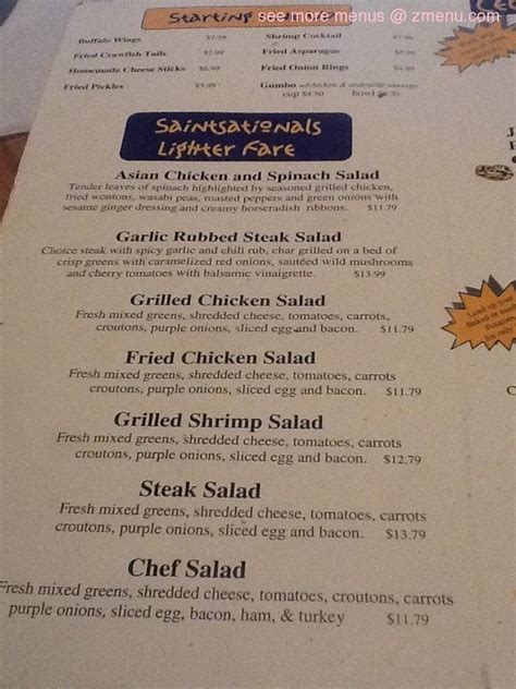 Menu at Cecil's Cajun Kitchen restaurant, DeRidder