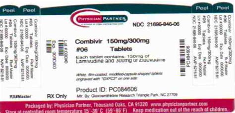 COMBIVIR (Rebel Distributors Corp): FDA Package Insert, Page 6