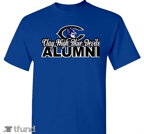 Clay High School Alumni T-Shirt | T shirt fundraiser, Reunion shirts, Shirts