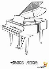 Free Coloring Page Of A Piano  HaleyilNash sketch template