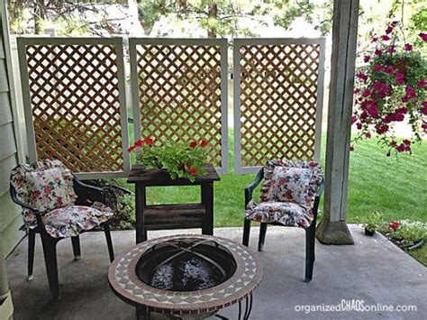 Easy DIY Patio Privacy Screens • The Garden Glove