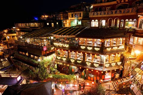 Download Jiufen Old Street Taiwan Wallpaper | Wallpapers.com