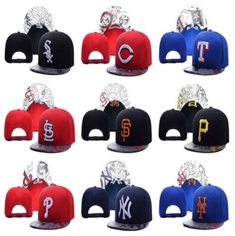 China New Fashion Custom American Baseball Team MLB Snapback Cap Hats ...