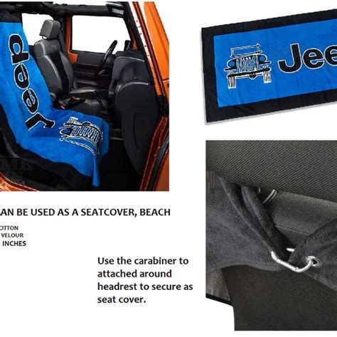 Jeep Beach Towel / Seat Towel - Blue – Jeep World