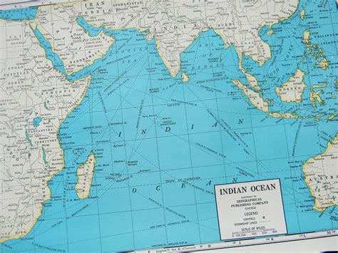 The Indian Ocean Map