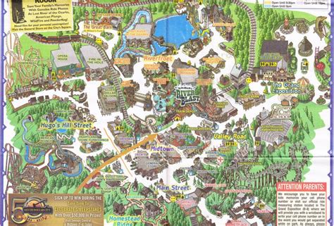 Silver Dollar City Map (My Goodness How It's Grown Since I Was A Kid) | Silver dollar city ...