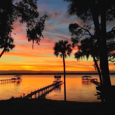 A sunset to build a dream on in Merritt Island, Florida by Lau Brown | Florida pictures, Merritt ...