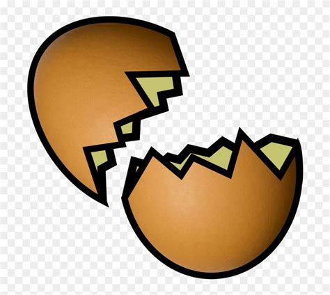 Download Eggshell Clipart (#2203148) - PinClipart