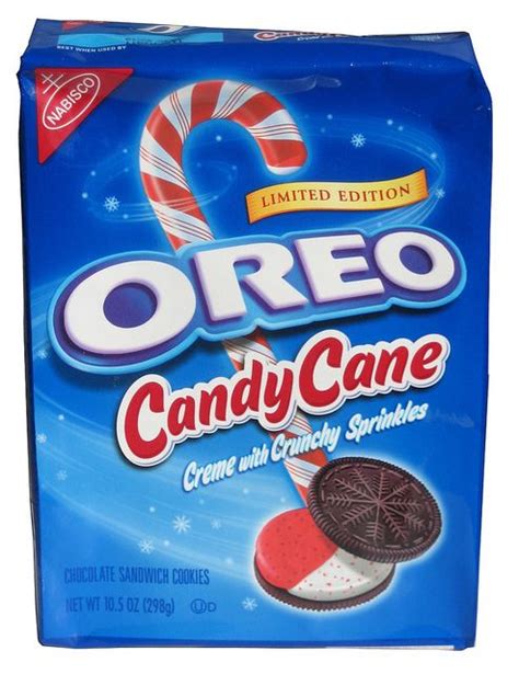 Limited Edition Candy Cane Oreos! So so good! | Oreo candy canes, Oreo cookies, Oreo