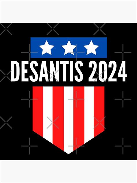 "DeSantis 2024 Logo Flag" Poster for Sale by ProDesignx | Redbubble