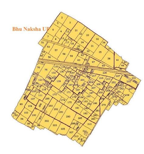 Bhu Naksha UP | Uttar Pradesh geo map online map, view report (Shajra). UP Plot Map Online ...