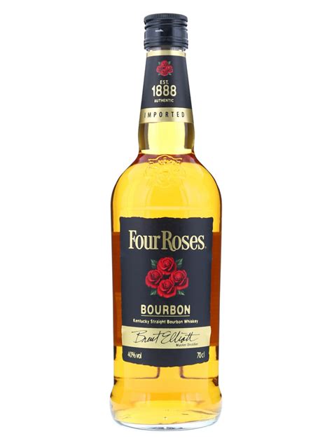 Four Roses Black Label Kentucky Straight Bourbon 70cl / US80° Proof ...