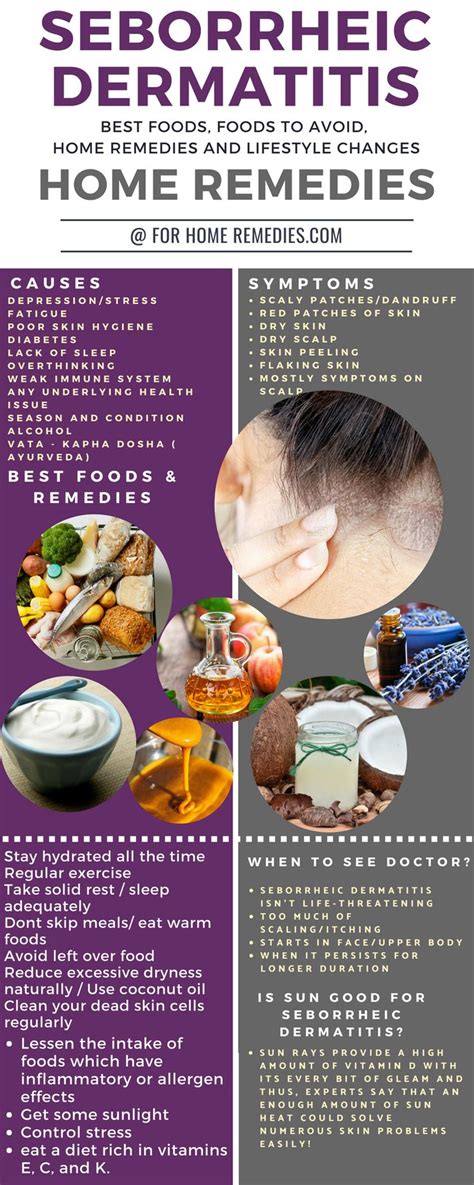 Heal Seborrheic Dermatitis with easy home remedies and best healing foods. check out the list of ...