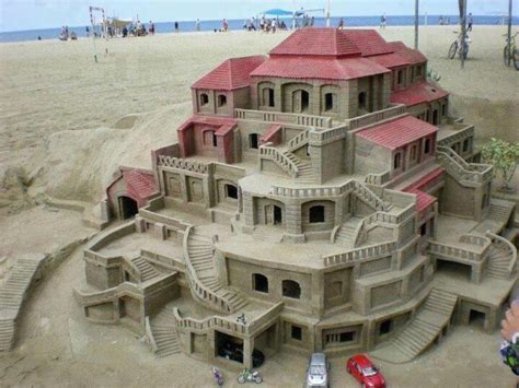 I wish I could make a sand castle like this : pics