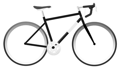 Simple Bike Clipart | Simple bike, Bicycle, Bike