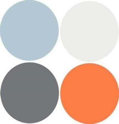 23 Trendy Bath Room Blue Orange Grey | Paint color schemes, Modern ...
