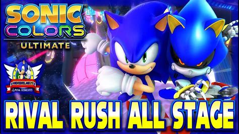 Sonic Colors: Ultimate PS4 (1080p) - Rival Rush All Stage - YouTube