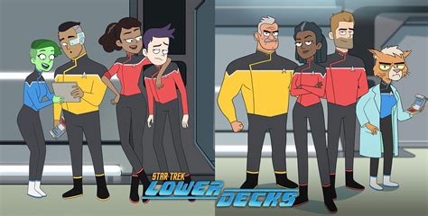 STAR TREK: LOWER DECKS -- The 'Second Contact' Mission of the USS Cerritos, and Much More from ...