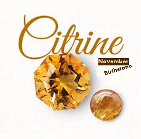 Citrine November Birthstone