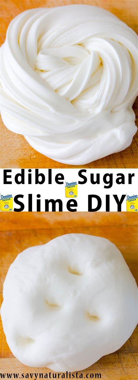 Edible Sugar Slime - Savvy Naturalista