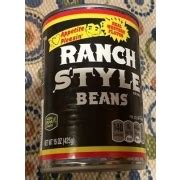 Ranch Style Beans, Real Western Flavor, Canned: Calories, Nutrition ...