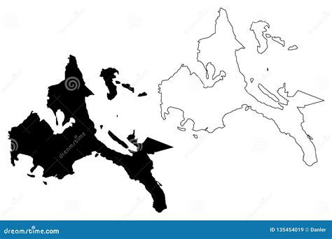 Calabarzon Region Map Vector | CartoonDealer.com #137652986