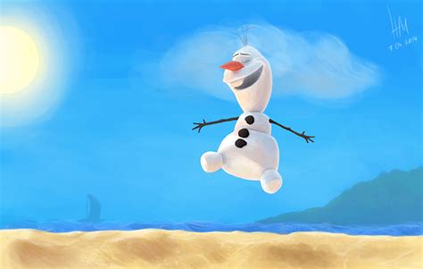 🔥 Download Olaf Frozen Fan Art by @robertcarter | Olaf Summer ...