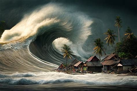 Natural Disaster Clipart Tsunami Indonesia