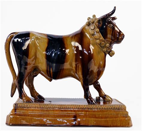 Ceramic Bull | Inventory | WOLFS Fine Paintings and Sculpture