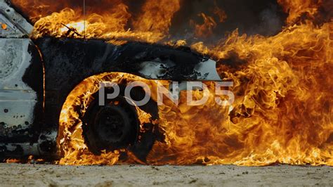 Car Burning Slow Motion2 Stock Footage,#Slow#Burning#Car#Footage | Stock footage, Car, Board ...