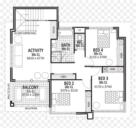 Floor Plan, HD Png Download - vhv