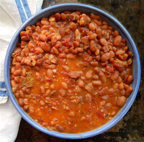 Cowboy Beans Frijoles Charros Instant Pot - Frugal Hausfrau