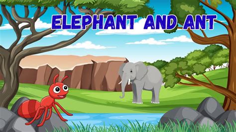 elephant and ant story for kids | Bed time Stories | Kids Stories ...