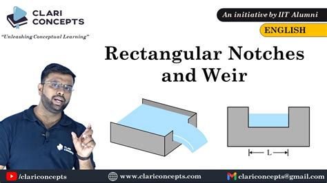 Unlock the Secrets of Fluid Mechanics -- See How Rectangular Notches & Weir Work! - YouTube