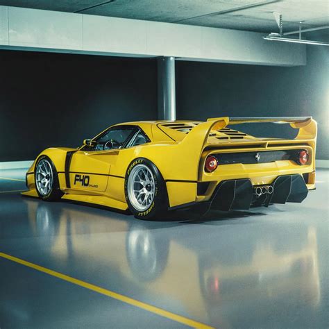 Ferrari F40 With Modern GTE and Challenge DNA Is Not for the Digital Faint of Heart - autoevolution