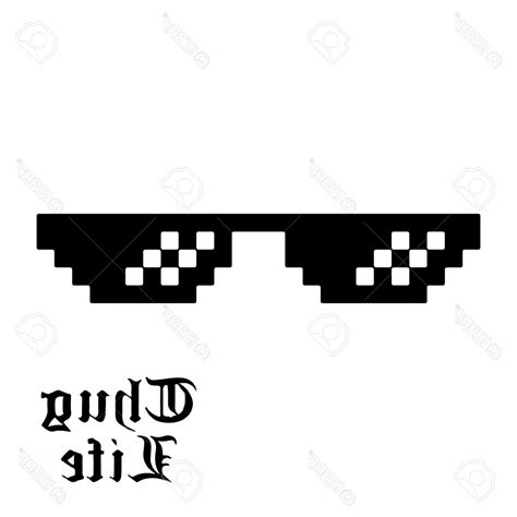 Thug Life Glasses Vector at Vectorified.com | Collection of Thug Life ...