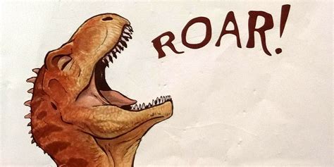 Absolutely Not Vintage Dinosaur Art: T. Rex’s Mighty Roar – Love in the Time of Chasmosaurs