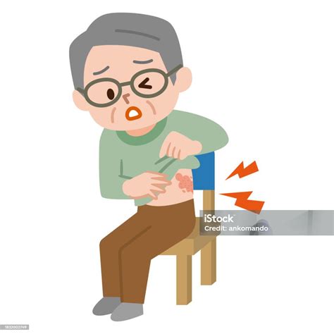 Vector Illustration Of The Symptoms Of Shingles Stock Illustration ...