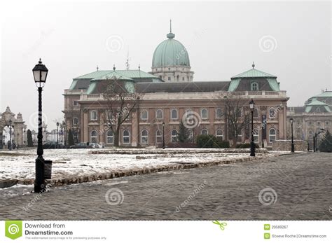 Buda Castle in Budapest editorial photography. Image of landscape ...