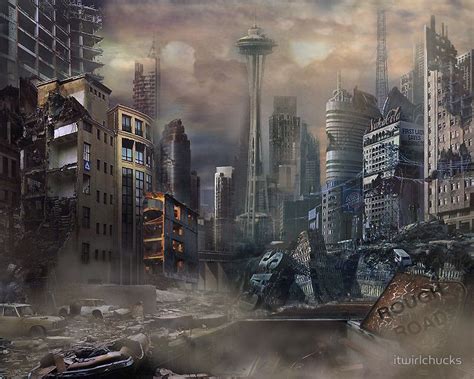 Post-Apocalypse Landscape by itwirlchucks | Apocalypse landscape, Post ...