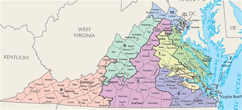 Congressional Districts of Virginia: "Geography of Virginia"