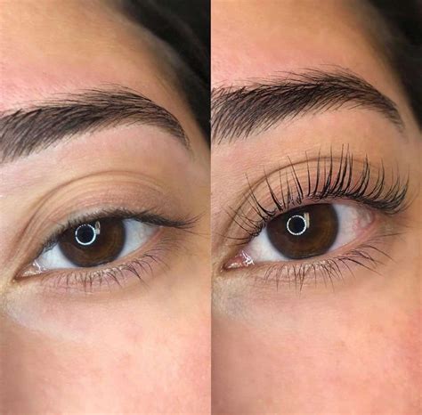 Lash Lift Before and After Pictures - Best Transformations