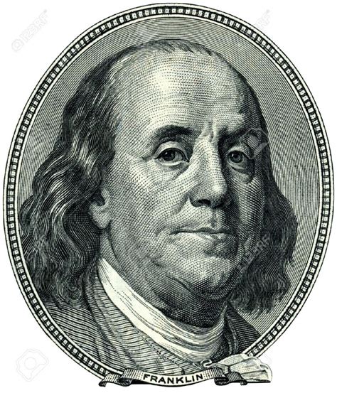 8220171-Portrait-of-U-S-statesman-inventor-and-diplomat-Benjamin-Franklin-as-he-looks-on-one ...