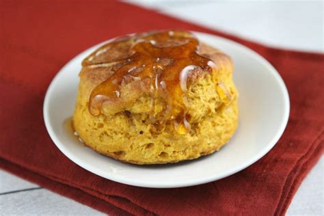 Pumpkin Biscuits - RecipeGirl