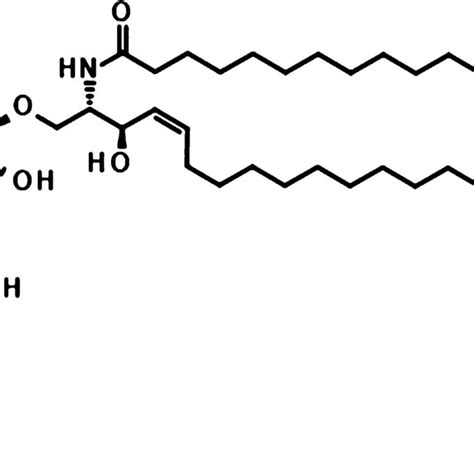 Chemical structure of ganglioside GM3. Fatty acid is variable. | Download Scientific Diagram