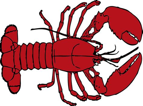 Lobster Transparent Clip Art Image - PNG Play