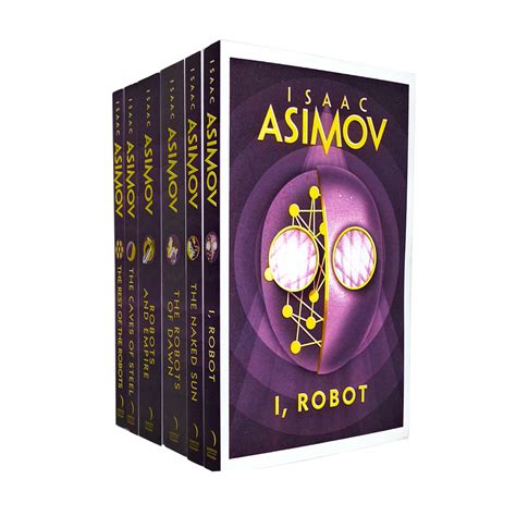 Isaac Asimov Robot Series 6 Books Collection Set Inc The Robots of Daw ...