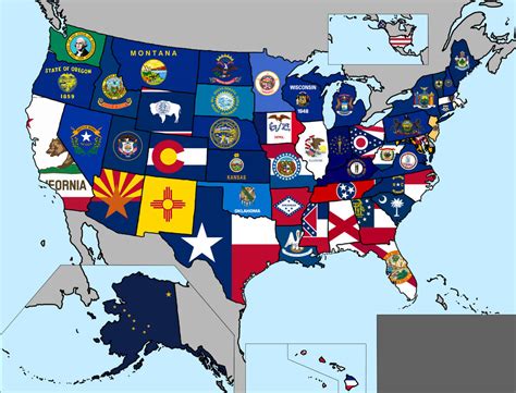 United States, States, 2020 - Flag Map by UniversallyIdiotic on DeviantArt